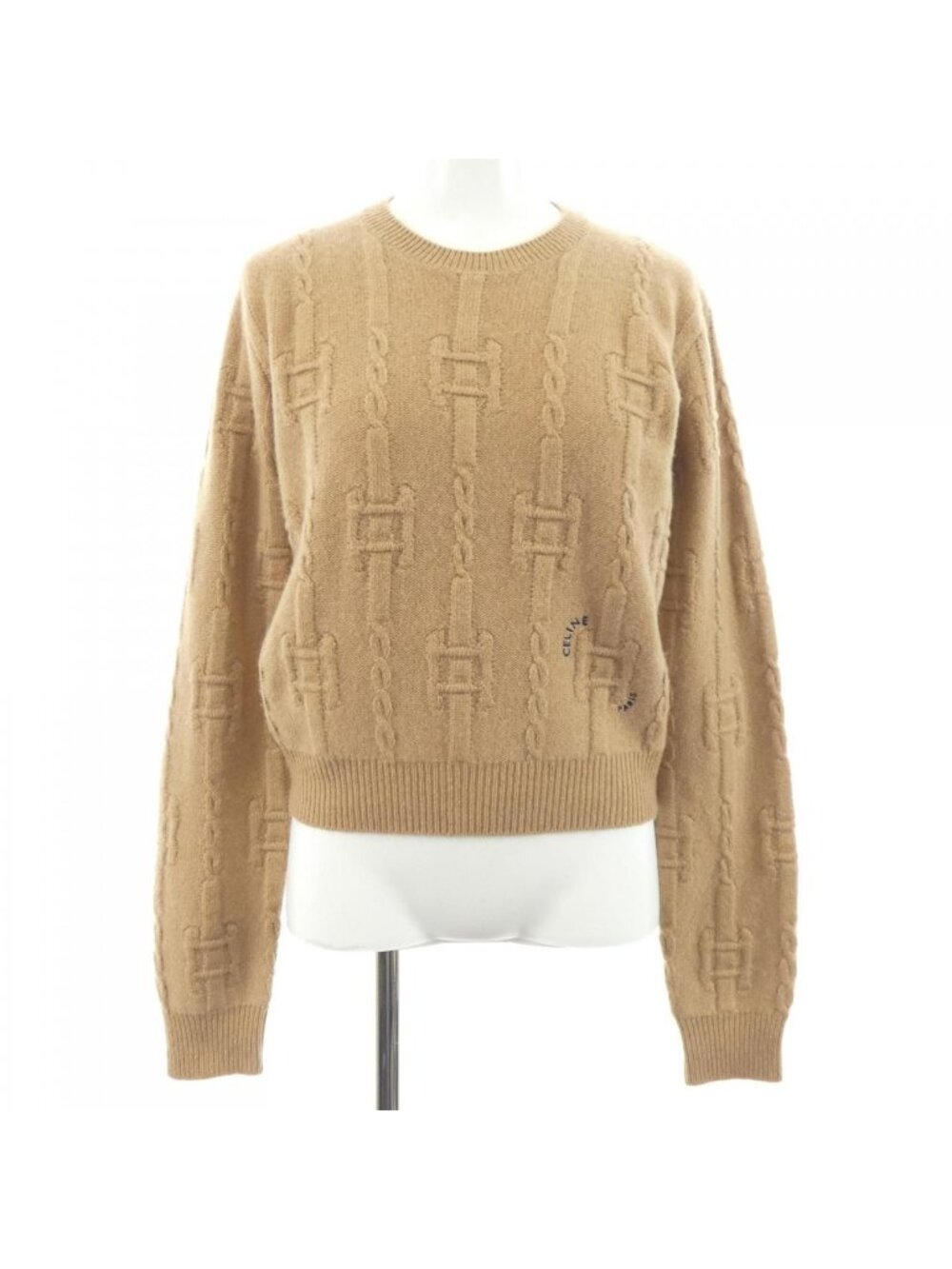 Celine Knit Sweater Beige